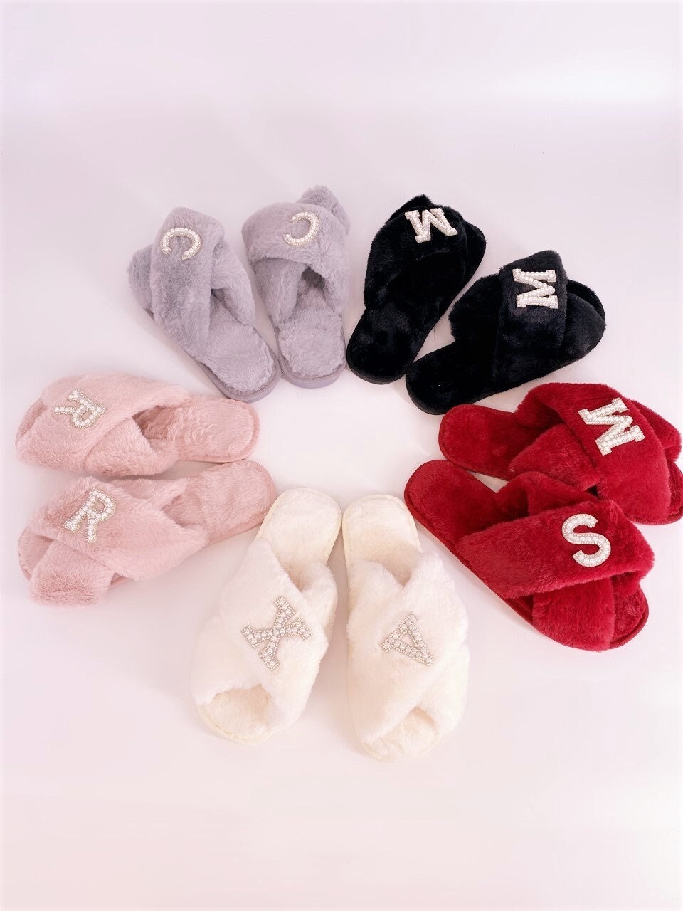 Bridal Slippers Lavender - Main Image