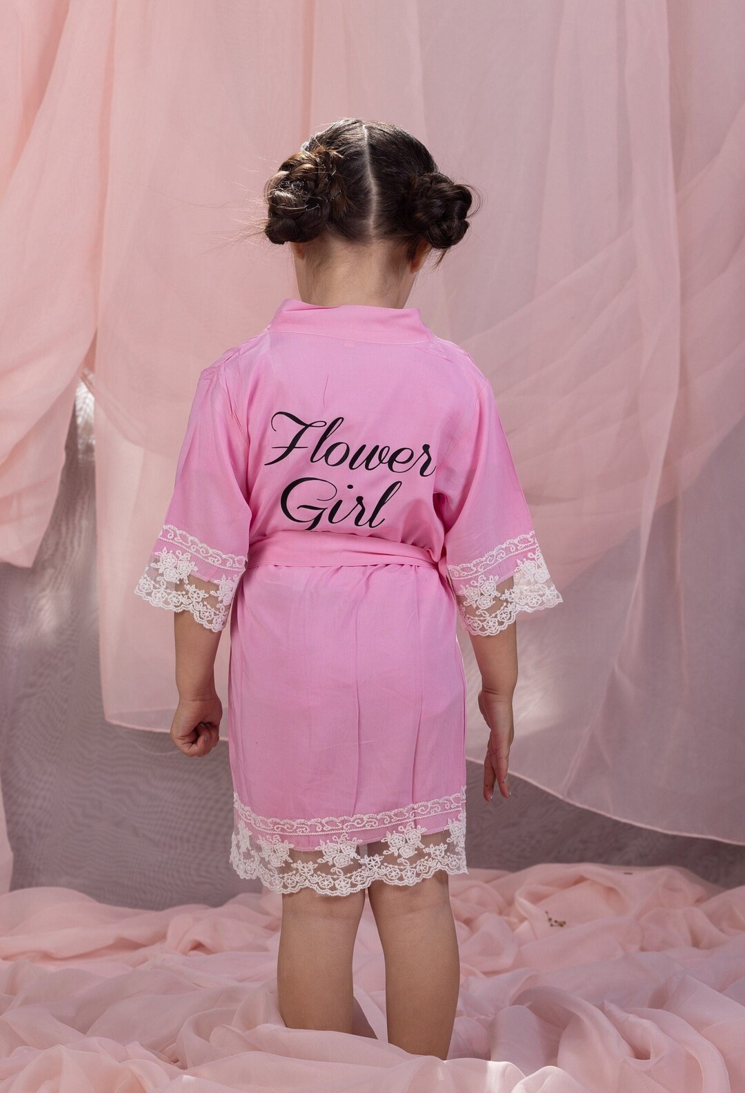 Flower Girl Spa Party Robes for Girls Personalized Robes Etsy Australia
