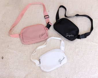 Bachelorette Party Fanny Pack Bachelorette Bridesmaid Fanny Pack Personalized Fanny Pack Beach Gifts for vacation summer Mother's day