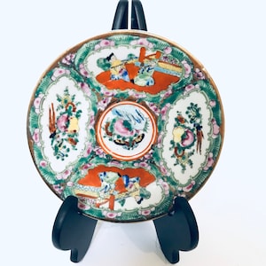 5 "Rose Medallion Saucer - Múltiple Disponible