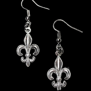 Fleur de Lis Earrings (Mardi Gras)