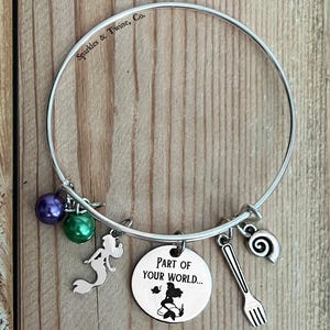 The Little Mermaid Inspired Bracelet