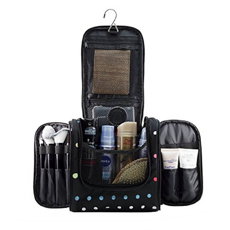 hanging makeup bag