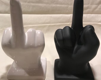 Middle Finger Statue in Different Colors