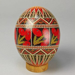 Ostrich Egg Pysanka Easter Ostrich Pysanky Traditional Ukrainian ...
