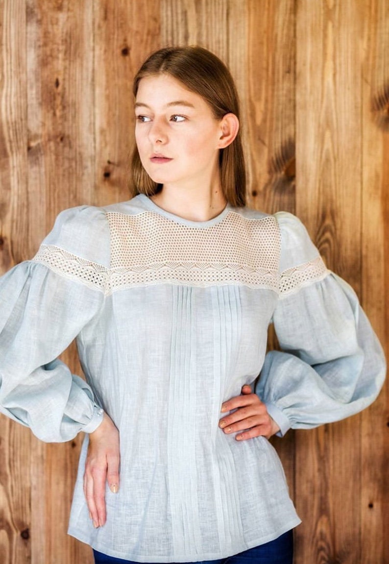 Ukrainian vyshyvanka blouse Ukrainian embroidered blouse Vyshyvanka bohemian ethnic shirt boho chic peasant top