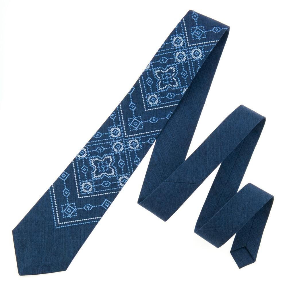 ukrainian embroidered ties