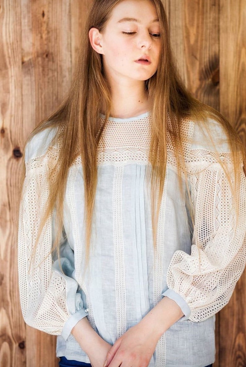 Ukrainian vyshyvanka blouse Ukrainian embroidered blouse Vyshyvanka bohemian ethnic shirt boho chic peasant top