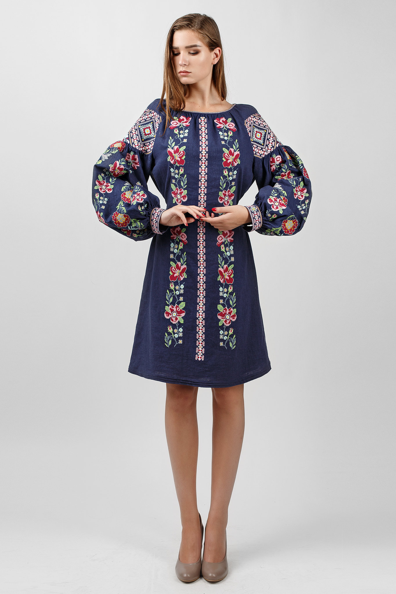Ukrainian vyshyvanka dress Boho. Gift for Her. Gift for Wife. | Etsy