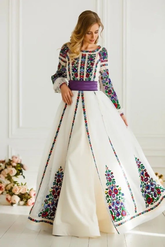 White Wedding Embroidered Dress Vyshyvanka Dress Boho, Gift for Her,gift for Wife. Women,ukrainian Folk, Lengen Kleed,christmas - Etsy Israel White Wedding Embroidered Dress Vyshyvanka Dress Boho, Gift for Her,gift for Wife. Women,ukrainian Folk, Lengen Kleed,christmas - Etsy Israel