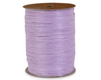 Matte Raffia Ribbon - LAVENDER