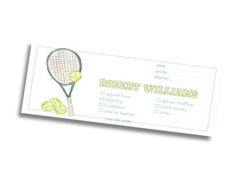 School Communication Envelopes · Tennis Green