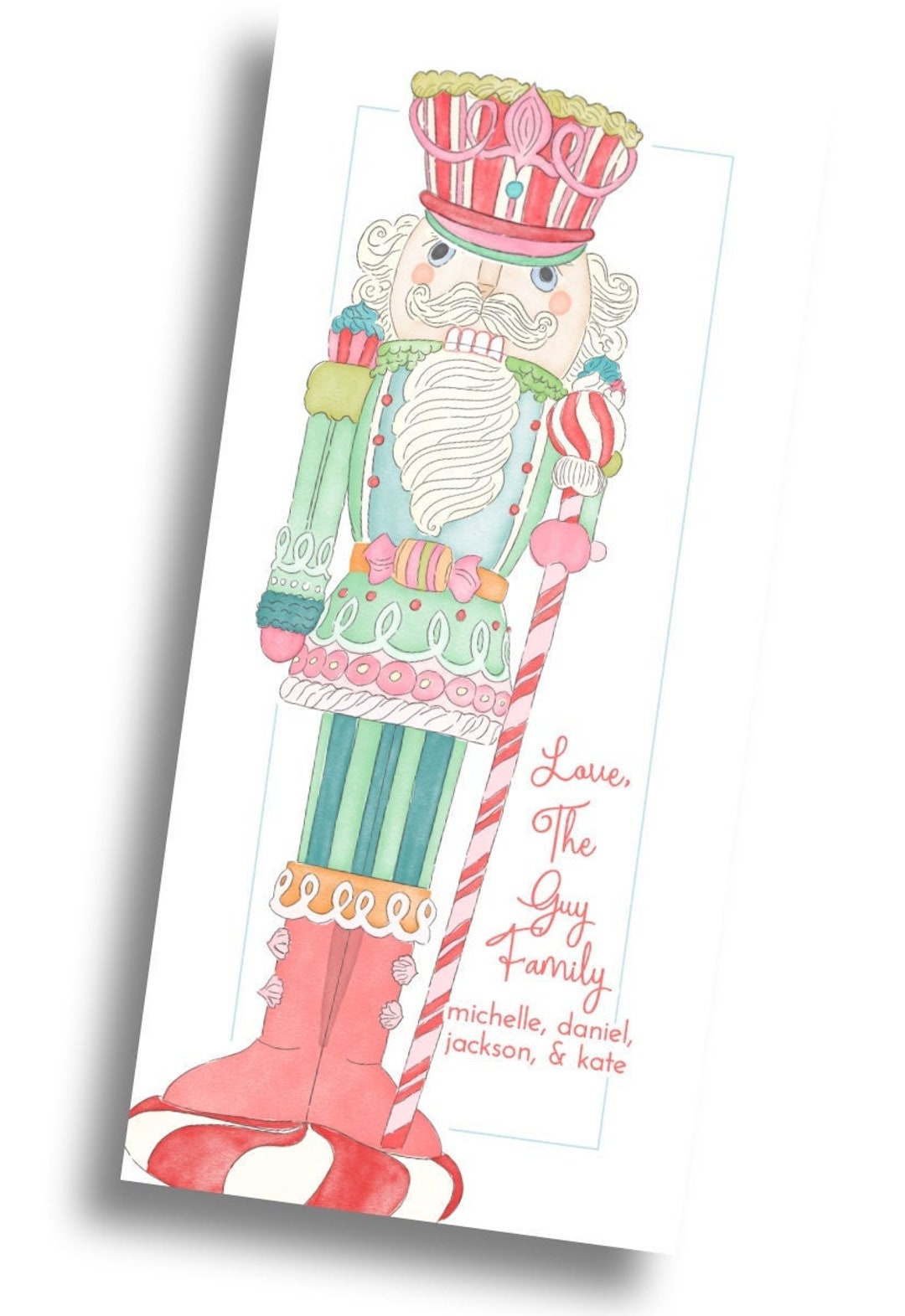 Nutcracker Gift Tag - Etsy