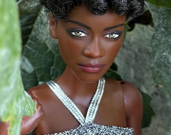 Barbie like Repaint Doll OOAK custom repainted collectible by MaryLou