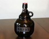 Personalized Beer Growler ~  Custom Growler ~ Flip Top Growler ~ Home Brew Growler ~ Beer Lover Gift ~ Groomsmen Gift ~ Gifts for Him ~ Beer