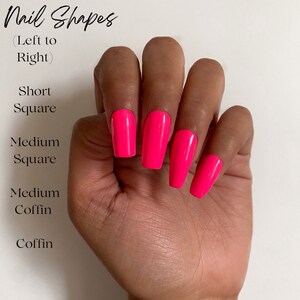 Queen of Hearts Press On Nails Heart Tips Valentines Day image 6