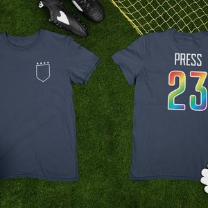 USWNT Pride Jersey Tshirt / United States Women's National Team / Women's Soccer Shirt / Jersey Tshirt / USWNT Shirt / USA Soccer