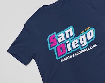 San Diego Wave FC T-Shirt: Women's Soccer Fan Apparel