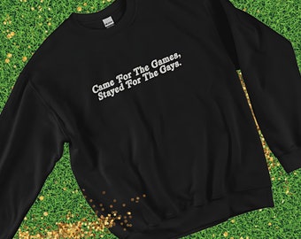 Bluza sportowa damska z haftem: Humor LGBTQ, PWHL, WNBA