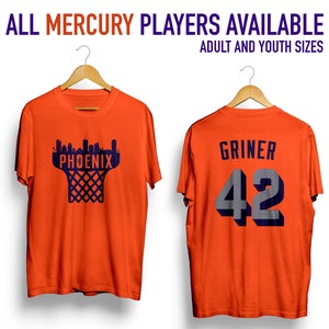 WNBA Phoenix Mercury / Phoenix Mercury Shirt / WNBA Shirt / Brittney Griner / Women&#39;s Basketball / Diana Taurasi