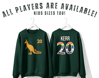 Maglia Sam Kerr / Maglia Matildas Pride / Coppa del Mondo 2023 / Caitlin Foord / Football australiano / Matildas australiani