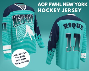 New York PWHL Hockey Jersey: Personalized Women's Sports Jersey