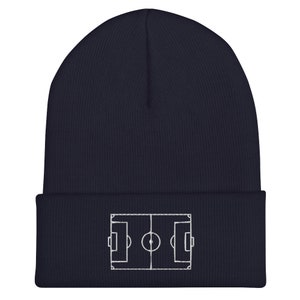 Bestickte Fussball Mütze / Beanie / Fussball Fan / Fussballplatz / MLS / PREMIER LEAGUE / NWSL / USWNT / WM 2023