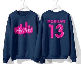 San Diego Wave / NWSL / Women's Sports / USWNT / San Diego Wave Crewneck / San Diego Jersey