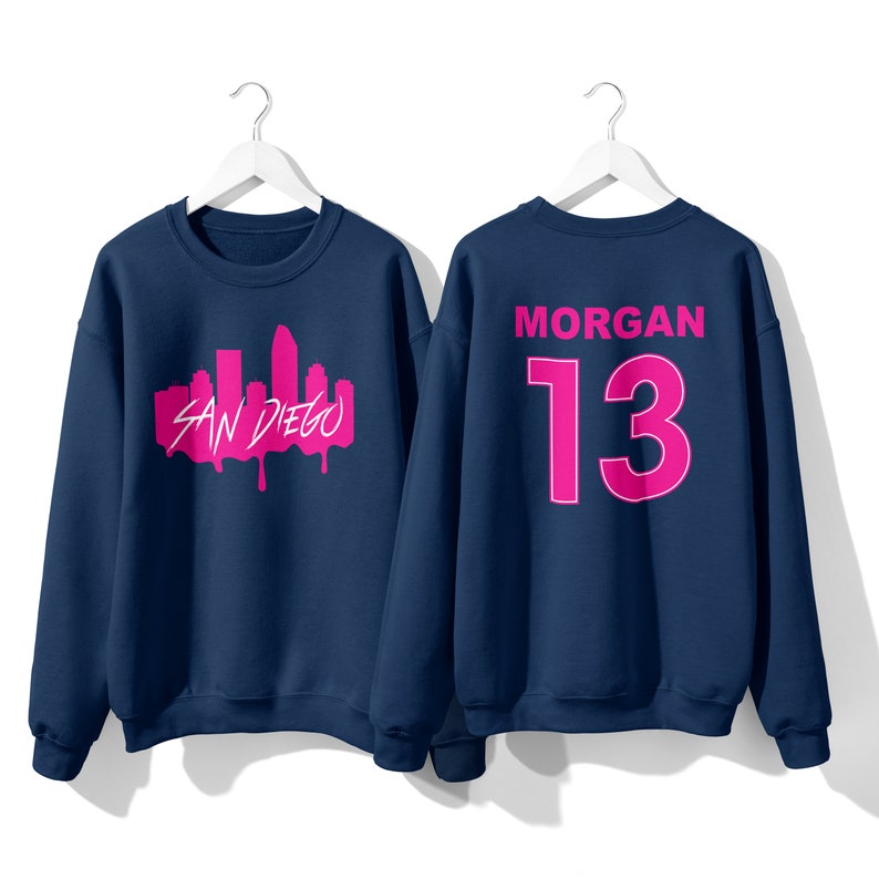 San Diego Wave / NWSL / Damsport / USWNT / San Diego Wave Crew Neck / San Diego-tröja bild 1