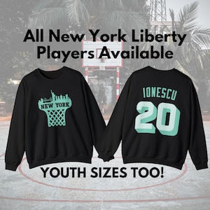 New York Liberty / NY Liberty Shirt / WNBA Shirt / Sabrina Ionescu / Women&#39;s Basketball / Breanna Stewart