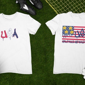 USWNT Pride Shirt / United States Women&#39;s National Team / Women&#39;s Soccer Shirt / Girls Rule / USWNT Shirt / USA Soccer / Rapinoe