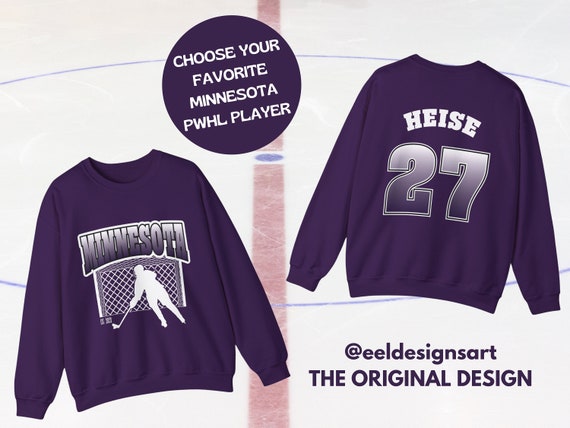 Minnesota PWHL Shirt / Minnesota Heise / Taylor Heise 27 / PWHL Shirt / Women's Hockey / Women's Sports / Minnesota Hockey / PWHL Ice Hockey