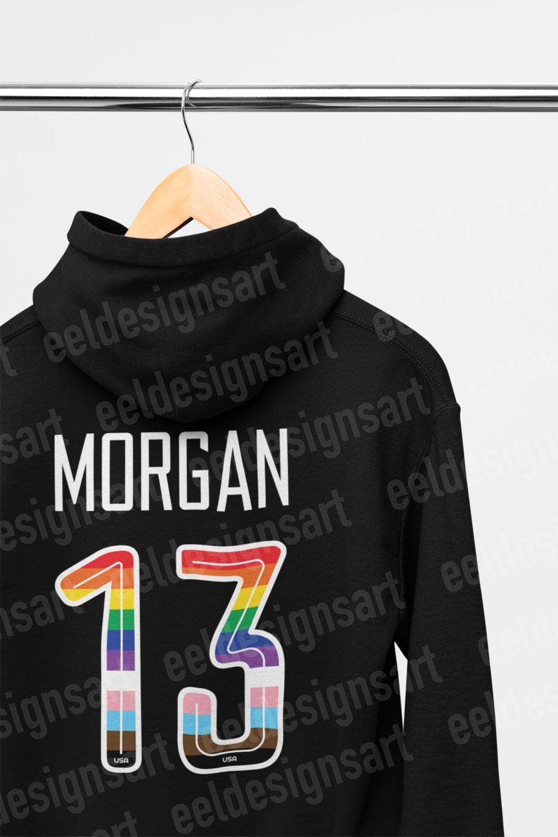 USWNT Pride Sweatshirt / United States Women's National Team / Women's Soccer Sweatshirt / USWNT Sweatshirt / USWNT Hoodie / Sam Mewis Shirt image 8