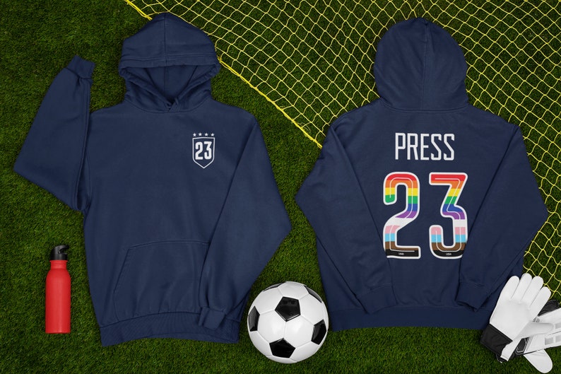 USWNT Pride Sweatshirt / United States Women's National Team / Women's Soccer Sweatshirt / USWNT Sweatshirt / USWNT Hoodie / Sam Mewis Shirt image 1