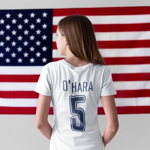 USWNT Jersey Tshirt / United States Women's National Team / Women's Soccer Shirt / Jersey Tshirt / USWNT Shirt image 8