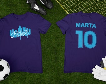 Orlando Pride / NWSL / Sport femminili / ORL Pride / Marta / Maglietta NWSL / Maglietta Orlando Pride