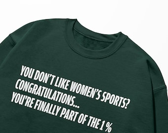 Women's Sports Fan Shirt: WNBA, PWHL Sweatshirt, Womens Hockey, USA Womens Hockey