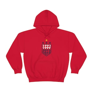 USWNT Hoodie / World Cup / Women's Soccer / Megan Rapinoe / USA Soccer Red