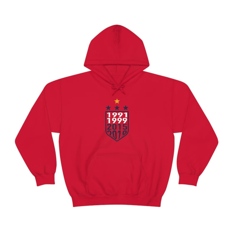 USWNT Hoodie / World Cup / Women's Soccer / Megan Rapinoe / USA Soccer Red