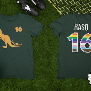 Sam Kerr Shirt / Matildas Pride Jersey / World Cup / Sam Kerr Chelsea FC / Australian Football / Australian Matildas / Kids Matildas Shirt