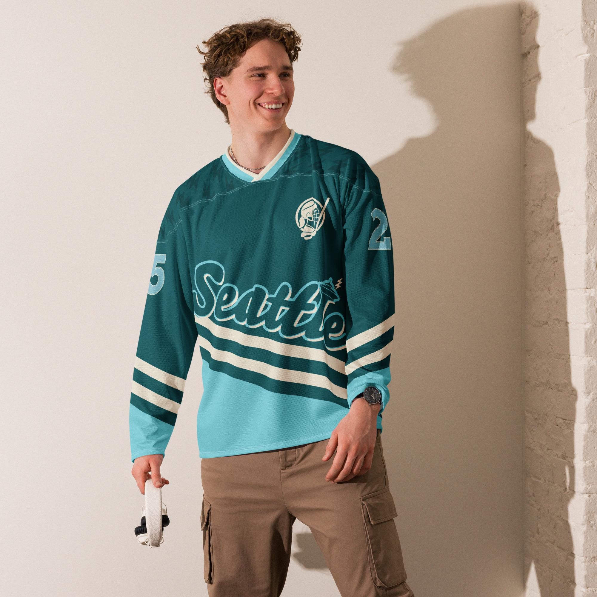 Customizable Seattle PWHL Hockey Jersey, Women's Hockey, Hilary