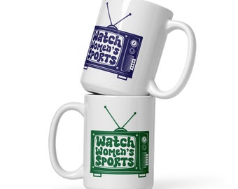 Women's Sports Mug / Women's Sports / Women In Sports / United States Women's Soccer Team / NWSL / WNBA / Megan Rapinoe / USA Soccer