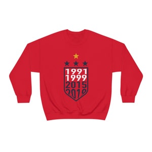 Sudadera de USWNT / Camiseta de la Copa del Mundo / Fútbol femenino / Megan Rapinoe / Fútbol de EE. UU. / Fanático del fútbol de USWNT / Ver deportes femeninos / Estados Unidos Red
