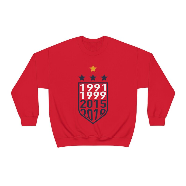 Sudadera de USWNT / Camiseta de la Copa del Mundo / Fútbol femenino / Megan Rapinoe / Fútbol de EE. UU. / Fanático del fútbol de USWNT / Ver deportes femeninos / Estados Unidos Red