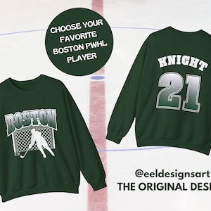 Boston Fleet PWHL / Hilary Knight / Women&#39;s Hockey / Alina Muller / PWHL Shirt / Boston Hockey / Womens Sports / Watch Women&#39;s Sports