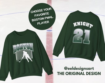 Boston Fleet PWHL / Hilary Knight / Hockey femenino / Alina Muller / Camiseta PWHL / Hockey de Boston / Deportes femeninos / Ver deportes femeninos