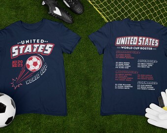 USWNT Shirt / United States Women's National Team / Women's Soccer Shirt / World Cup 2023 / USWNT Shirt / USA Soccer / Rapinoe