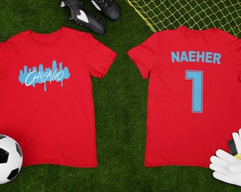 Chicago Red Stars Shirt/ NWSL / Women's Sports / NWSL Red Stars / Alyssa Naeher / Mallory Swanson Shirt / Women's Soccer / Chicago Soccer