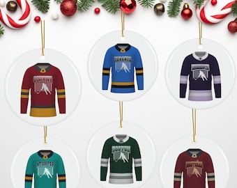PWHL Jersey Ornament / Minnesota Frost / Boston Fleet / Women’s Hockey / Hilary Knight / Women In Sports Holiday Gift / New York Sirens PWHL