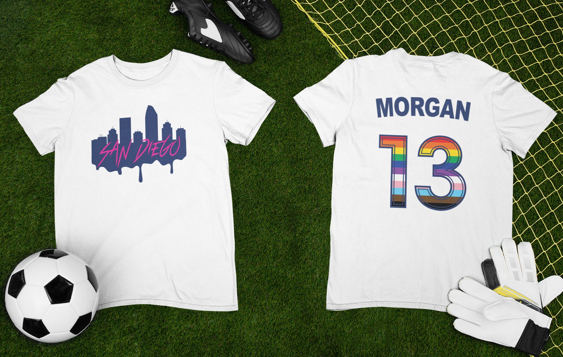 [AVANDRESS] ★24SS★Soccer Crop T-shirt San Diego Wave, NWSL, Women's Sports, USWNT, San Diego Wave
